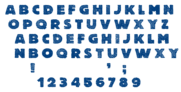 Free thinkings murder font