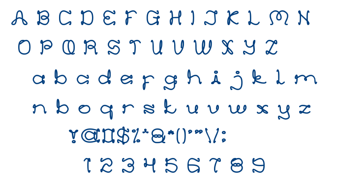 EVERYTHING MORE font