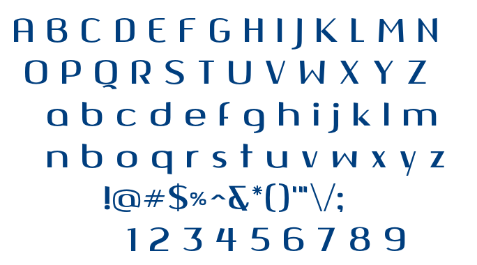 Quango font