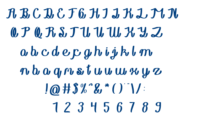 Rainboy in love font