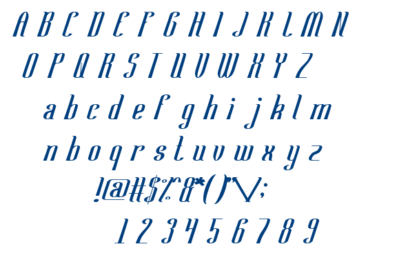 Samurai and Blade font