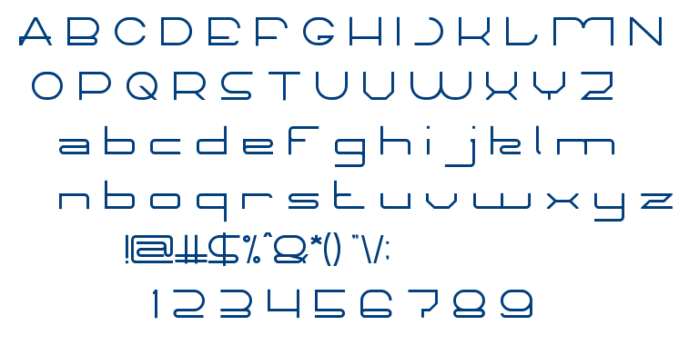 TECHNO CAPTURE font