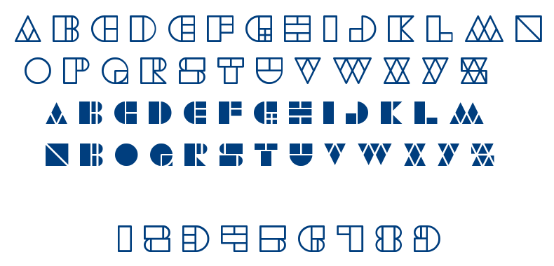 WAREHOUSE PROJECT font