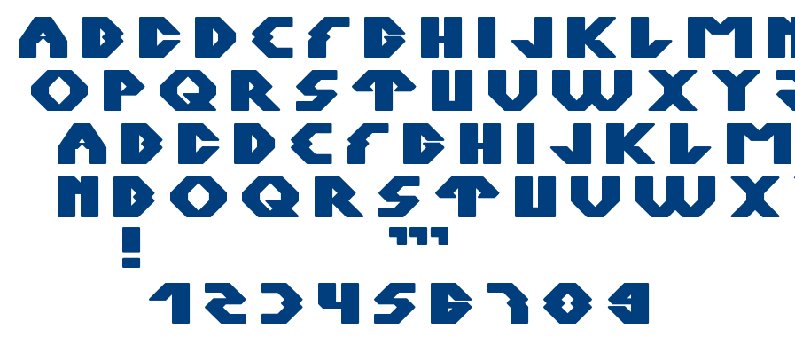 XERXES font