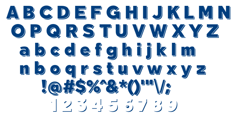Tabarra Shadow font