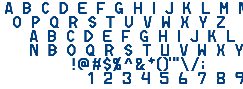 Differentiator font