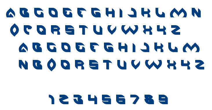 AERO GLASS font