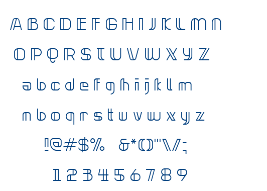 Neonclipper font