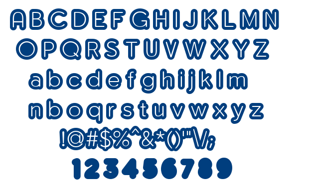 Monserga font