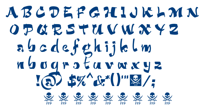 Bucanera font