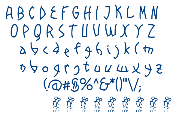 Promenades font