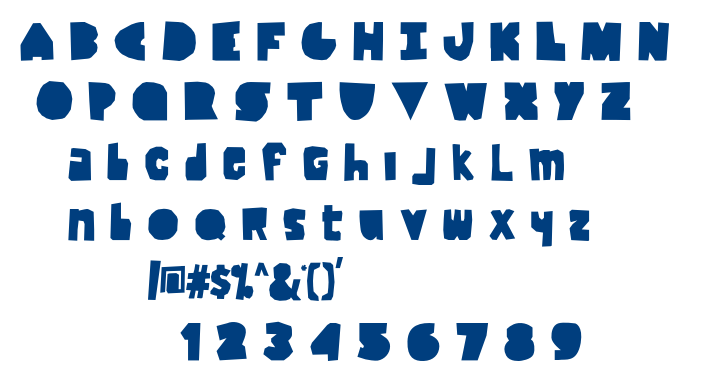 CutOutJams2-Regular font