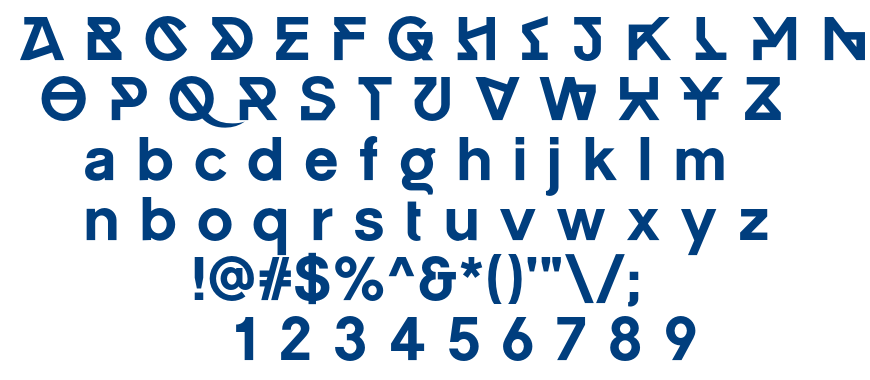 HrglphALTBold font