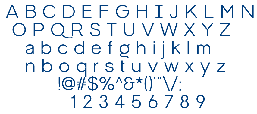 HrglphORDLight font