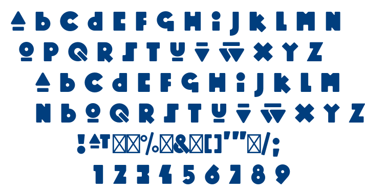 Mopster font