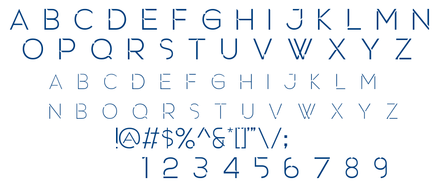 Multiverse font