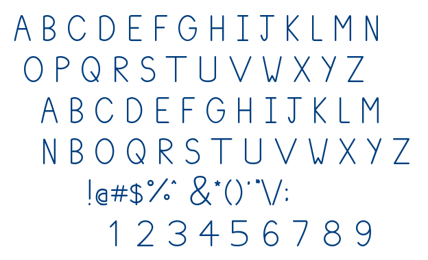 Plum Regular font