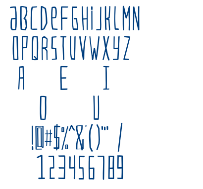 VERSIONTYPe-Regular font