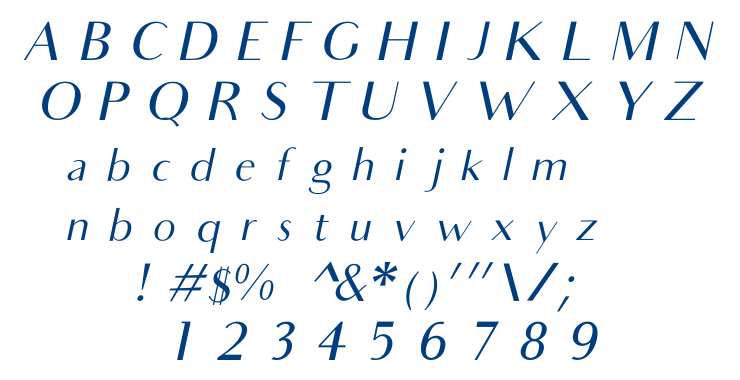 Audrey Normal Oblique font