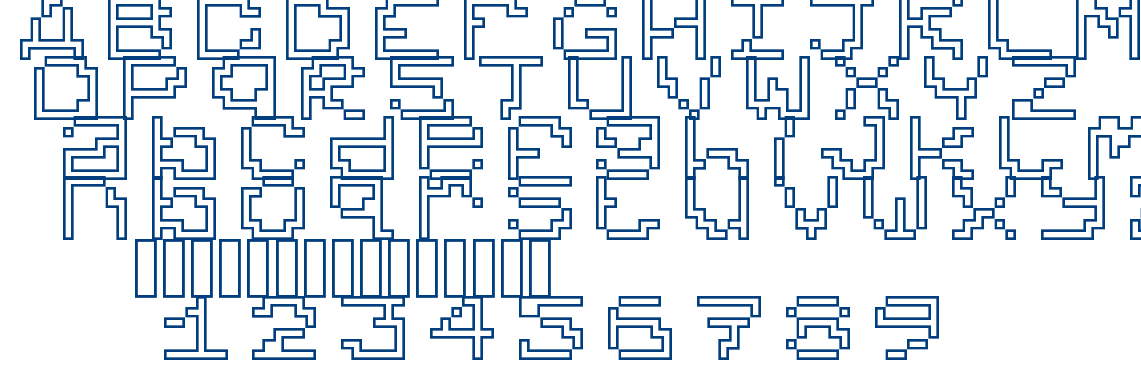 Dead Pixels 8×8 Alternative font