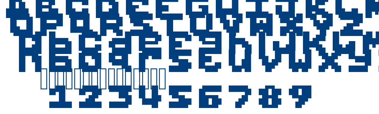 Dead Pixels 9×9 Regular font