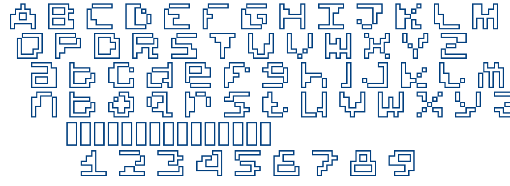 Dead Pixles 7×7 Alternative font