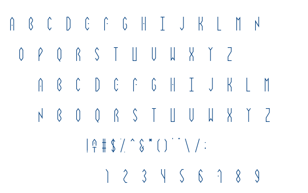 Vibrey_smallcaps off font