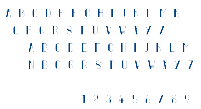 FiftyFiveAlt font