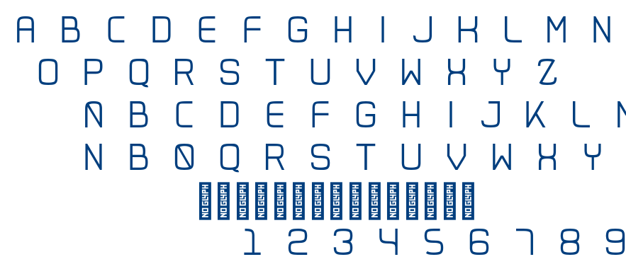 Exan font