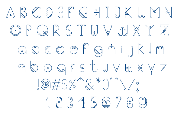Mefestico font