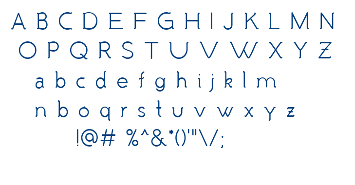 Malandrino font