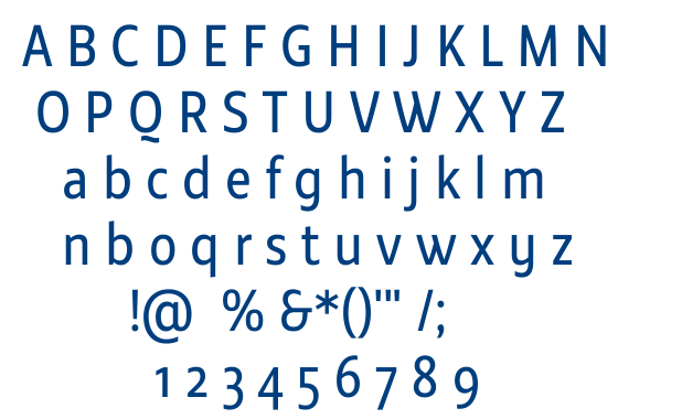 Smidswater Condensed font