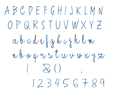 Antifontscript font