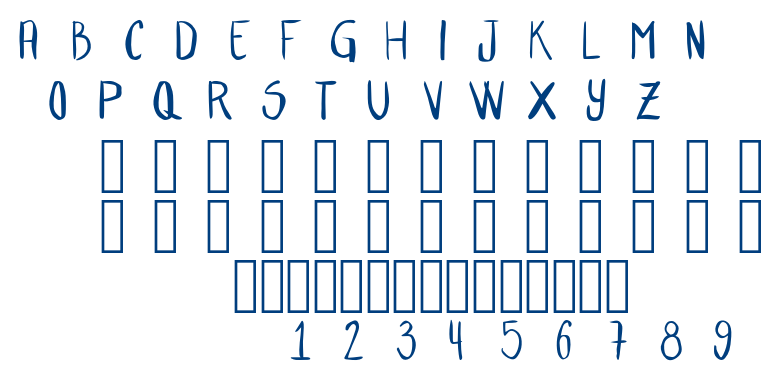 BasultoHandLetter font