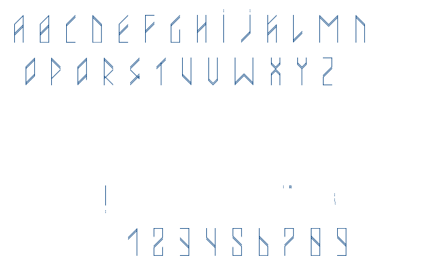 UTOPIA Light font