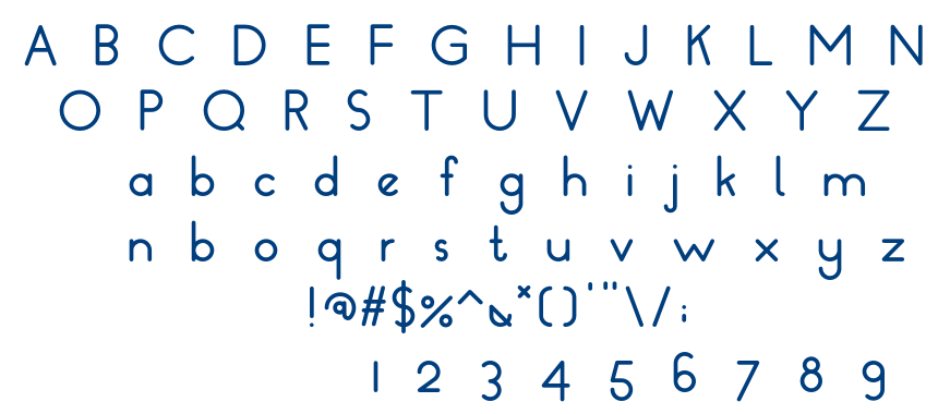 Dressler-Rounded font