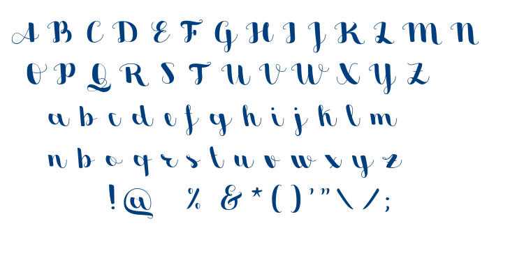 Sweetheart Script font