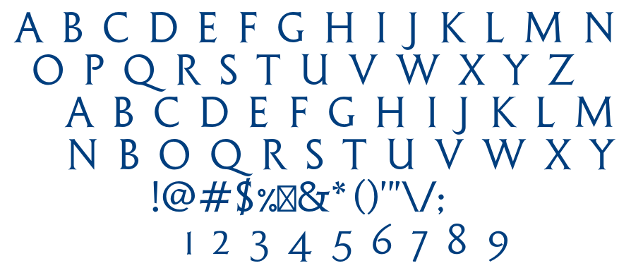 Cenotaph Titling font