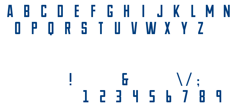 NOVU M font