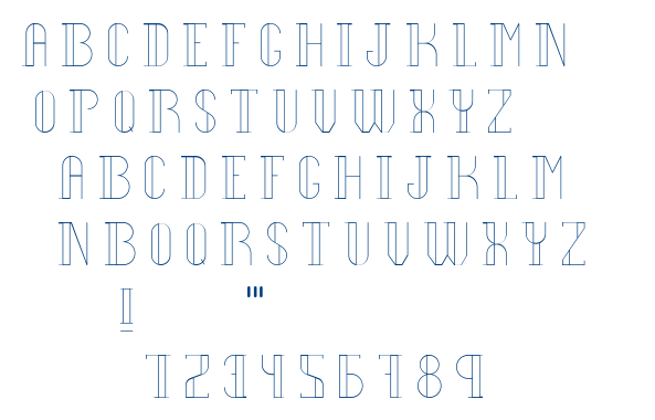 Legendary UltraLight font
