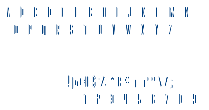 Goh-One font