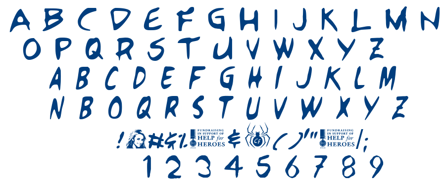 Heroes font