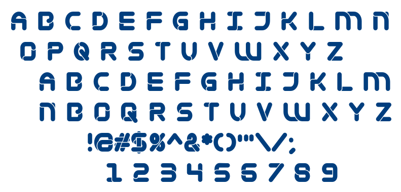 Mametosca026 font