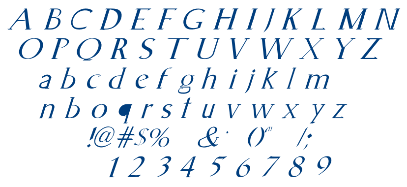 Animagus Light Italic font