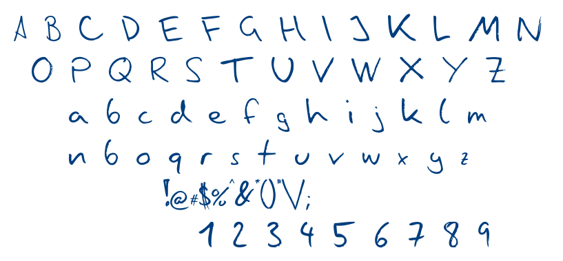 Helvetia Handwriting font