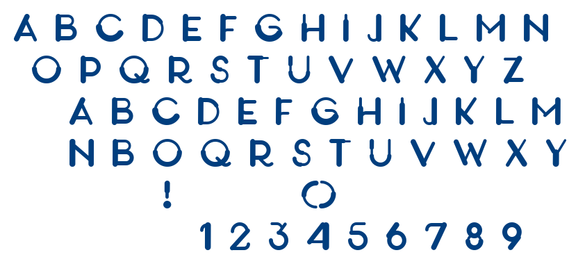 UntitledRegular font