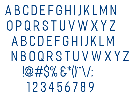 Fester Semi-condensed Book font