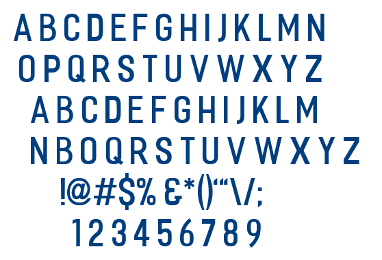 Fester Semi-condensed Medium font