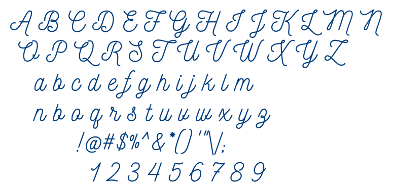 Nickainley-Normal font