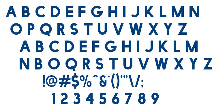 FacileSans font